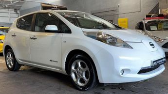 NISSAN LEAF 24kWh Acenta Electric Automatic White 5dr LOWTAX+SATNAV+CRUISE