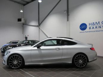 MERCEDES-BENZ C CLASS 2.1 C250d AMG Line (Premium) G-Tronic+ Euro 6 (s/s) 2dr