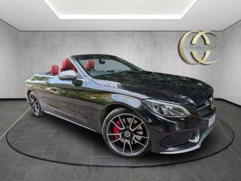 Mercedes C Class 3.0 C43 V6 AMG Cabriolet G-Tronic+ 4MATIC Euro 6 (s/s) 2dr
