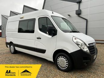 Vauxhall Movano 3500 WELFARE CREW VAN 2.3 CDTi 130