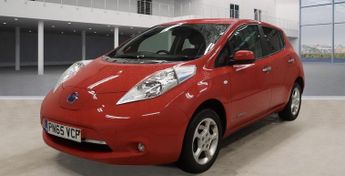 Nissan Leaf 24kWh Acenta Electric Automatic Red 5dr LOWTAX