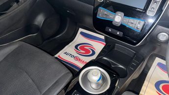 NISSAN LEAF 24kWh Acenta Electric Automatic Red 5dr LOWTAX+CRUISE+REVERSECAM