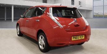 NISSAN LEAF 24kWh Acenta Electric Automatic Red 5dr LOWTAX