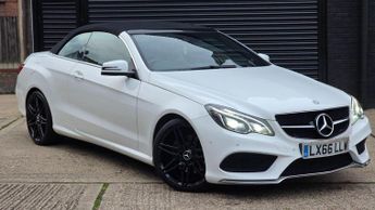 Mercedes E Class 2.1 E220d AMG Line Edition Cabriolet G-Tronic+ Euro 6 (s/s) 2dr