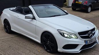MERCEDES-BENZ E CLASS 2.1 E220d AMG Line Edition Cabriolet G-Tronic+ Euro 6 (s/s) 2dr