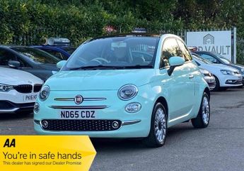 Fiat 500 1.2 Lounge Euro 6 (s/s) 3dr