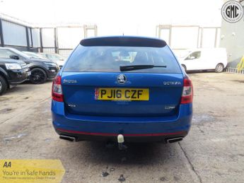 SKODA OCTAVIA 2.0 TDI vRS Auto 4x4 DSG Estate, Full Service History!