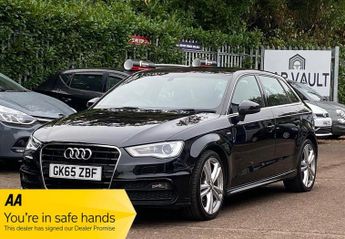 Audi A3 2.0 TDI S line Sportback S Tronic Euro 6 (s/s) 5dr