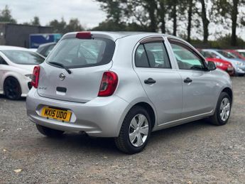 NISSAN MICRA 1.2 Visia Hatchback 5dr Petrol CVT Euro 5 (80 ps)