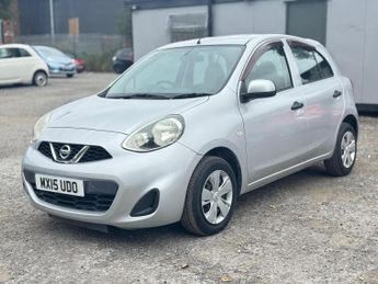 NISSAN MICRA 1.2 Visia Hatchback 5dr Petrol CVT Euro 5 (80 ps)