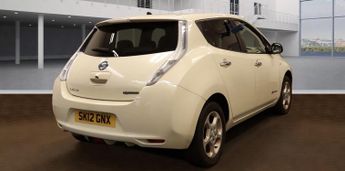Nissan Leaf 24kWh Electric White 5dr LOWTAX