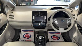 NISSAN LEAF 24kWh Electric Automatic White 5dr LOWTAX+SATNAV+CRUISE