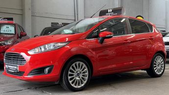 Ford Fiesta 1.0 T EcoBoost Titanium Red 5dr LOWTAX+7 STAMPS+CRUISE+DAB