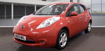 Nissan Leaf 30kWh Acenta Electric Automatic Red 5dr LOWTAX+SATNAV
