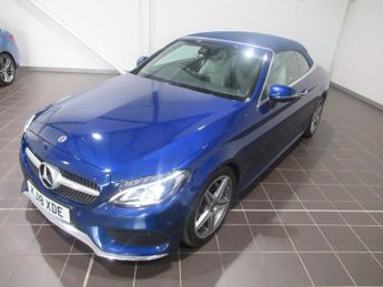 MERCEDES-BENZ C CLASS 2.1 C220d AMG Line (Premium Plus) Cabriolet G-Tronic+ Euro 6 (s/