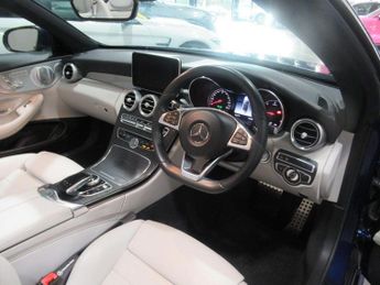 MERCEDES-BENZ C CLASS 2.1 C220d AMG Line (Premium Plus) Cabriolet G-Tronic+ Euro 6 (s/