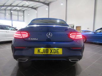 MERCEDES-BENZ C CLASS 2.1 C220d AMG Line (Premium Plus) Cabriolet G-Tronic+ Euro 6 (s/