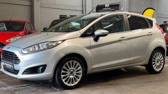 Ford Fiesta 1.0 T EcoBoost Titanium Silver 5dr LOW TAX+LOW MILES+13 STAMPS