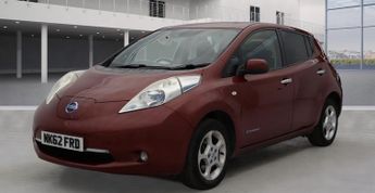 Nissan Leaf 24kWh Acenta+ Electric Automatic Red 5dr SATNAV+LOWTAX