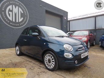 Fiat 500 1.2 69hp Lounge Low Miles, Nav, Cruise, Park Sensors