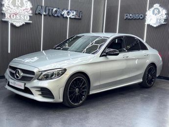 Mercedes C Class 2.0 C220d AMG Line (Premium) G-Tronic+ Euro 6 (s/s) 4dr