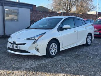 TOYOTA PRIUS 1.8 VVT-h Active Hatchback 5dr Petrol Hybrid CVT Euro 6 (s/s) (1