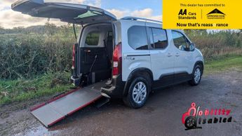 Peugeot Rifter 1.5 BlueHDi Allure Wheelchair Access Vehicle WAV