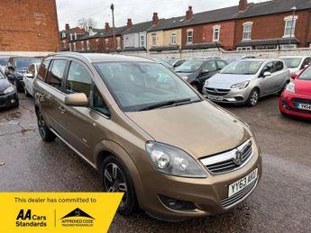 Vauxhall Zafira 1.7 CDTi ecoFLEX Design Euro 5 5dr (SNav)