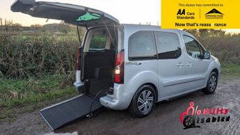 Peugeot Partner AUTOMATIC Drive From or Up Front Passenger WAV