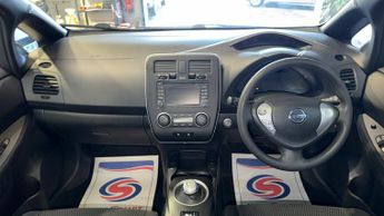 NISSAN LEAF 24kWh Visia Electric Automatic Grey 5dr LOW TAX+SATNAV+DAB