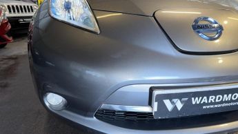 NISSAN LEAF 24kWh Visia Electric Automatic Grey 5dr LOW TAX+SATNAV+DAB