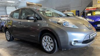 NISSAN LEAF 24kWh Visia Electric Automatic Grey 5dr LOW TAX+SATNAV+DAB