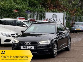 Audi A3 2.0 TDI S line S Tronic quattro Euro 6 (s/s) 3dr (Nav)