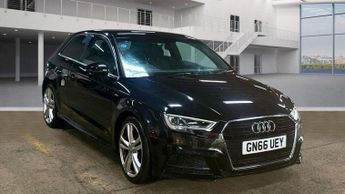 Audi A3 2.0 TDI S line S Tronic Auto 6Spd Euro 6 (s/s) 3dr