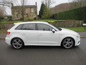 AUDI A3 1.6 TDI 30 S line Sportback S Tronic Euro 6 (s/s) 5dr