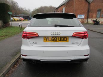 AUDI A3 1.6 TDI 30 S line Sportback S Tronic Euro 6 (s/s) 5dr