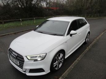 AUDI A3 1.6 TDI 30 S line Sportback S Tronic Euro 6 (s/s) 5dr