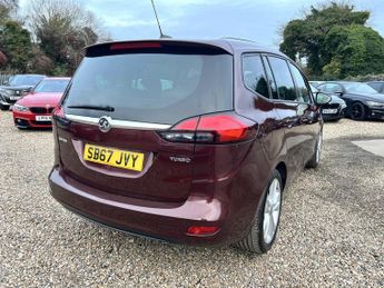 VAUXHALL ZAFIRA TOURER 1.4i Turbo SRi Nav MPV 5dr Petrol Auto Euro 6