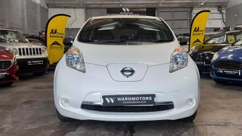 NISSAN LEAF 24kWh Tekna White Electric Automatic 5dr 1 KEEPER+SATNAV+LEATHER