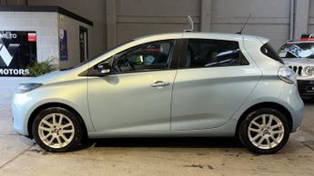 RENAULT ZOE Dynamique Iconic Automatic Electric Blue 5dr CRUISE+LOWTAX+SATNA