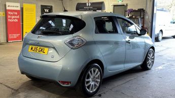 RENAULT ZOE Dynamique Iconic Automatic Electric Blue 5dr CRUISE+LOWTAX+SATNA