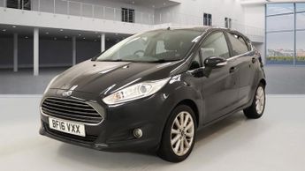 Ford Fiesta 1.0 T EcoBoost Titanium Black 5dr LOWTAX+1 KEEPER+7 STAMPS