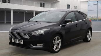 Ford Focus 1.0 T EcoBoost Titanium Black 5dr 1 OWNER+LOWTAX+SATNAV