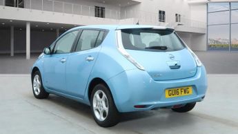 NISSAN LEAF 24kWh Acenta Automatic Electric Blue 5dr LOWTAX+SATNAV