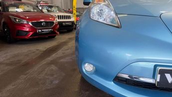 NISSAN LEAF 24kWh Acenta Automatic Electric Blue 5dr LOWTAX+SATNAV