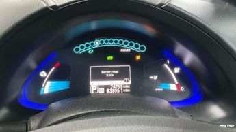 NISSAN LEAF 24kWh Acenta Automatic Electric Blue 5dr LOWTAX+SATNAV