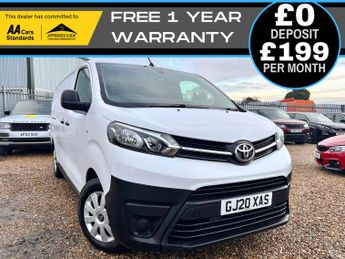 Toyota Proace 2.0D Icon Long Panel Van LWB Euro 6
