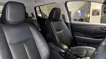 NISSAN LEAF 24kWh Tekna Electric Automatic Black 5dr LOW TAX+LEATHER+SATNAV