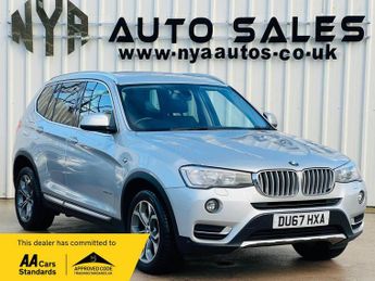 BMW X3 2.0 20d xLine Auto xDrive Euro 6 (s/s) 5dr