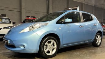 NISSAN LEAF 24kWh Acenta Blue Automatic Electric 5dr LOWTAX+SATNAV